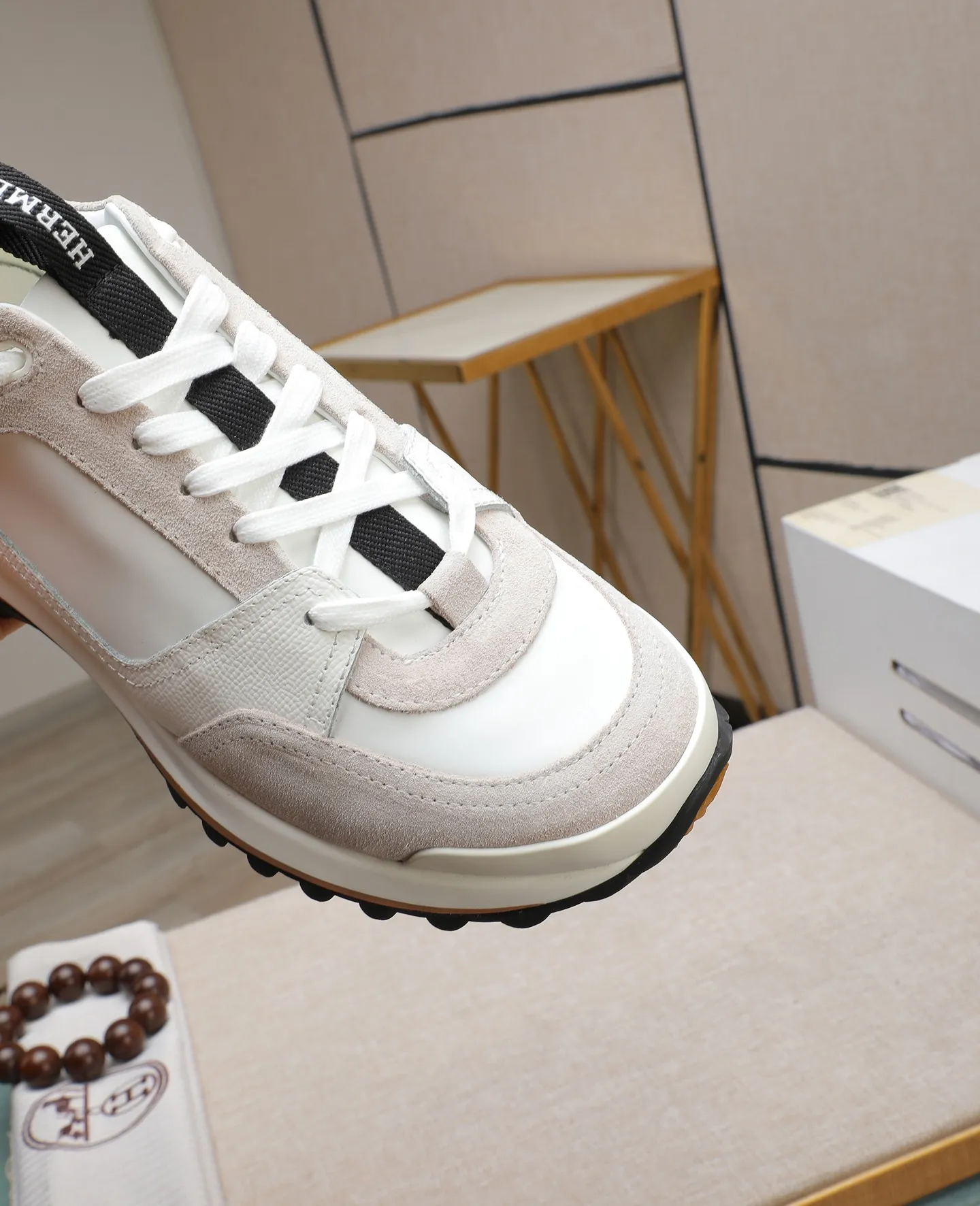 Men's shoes 💰760 Hermes🐴 25ss new autumn and winter products! Classic boot shape + British color matching design, imported calfskin, classic and durable! The original inverted mold last, the ultimate 1:1 shape, and the imported high-end cowhide presents a refined texture! Open the mold to customize the A-grade high-density private mold outsole with luxurious packaging! - Unique quality, 39-44 (38 45 46 customized)